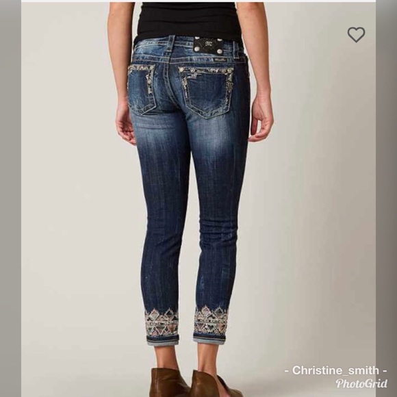 miss me cuffed skinny jeans